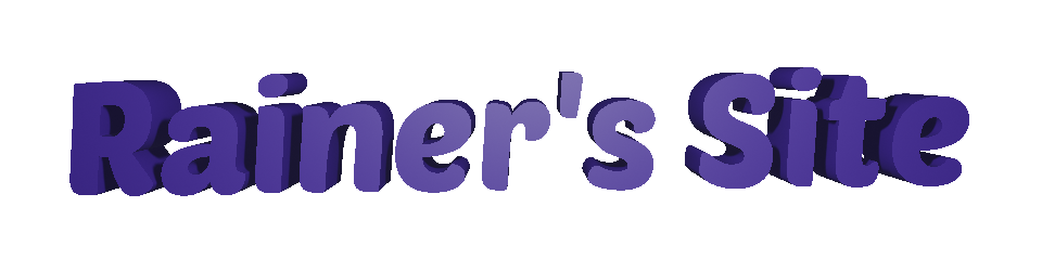 Rainer's Site